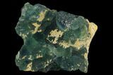 Stepped Blue-Green Fluorite Crystal Cluster - China #128932-1